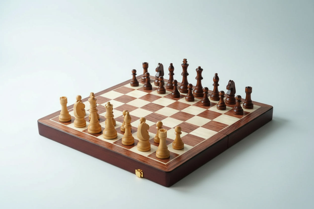 Focusing on the tactile feel and the sound of the weighted pieces